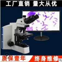 专业正置生物显微镜三目 大目镜高倍显微镜 高清1万数码显微镜