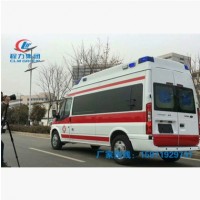 江苏泰州福特救护车V348高顶医院医疗救援车救护车重病监护车厂家